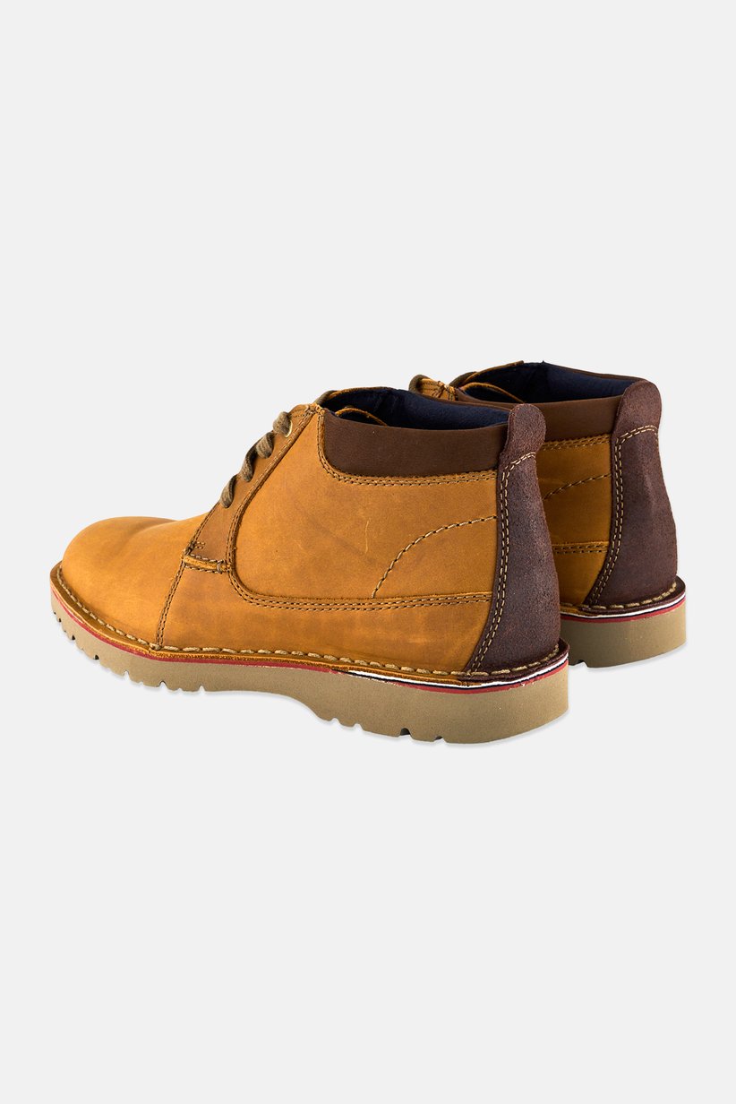 Men Vargo Lace Up Ankle Boots, Dark Tan 2