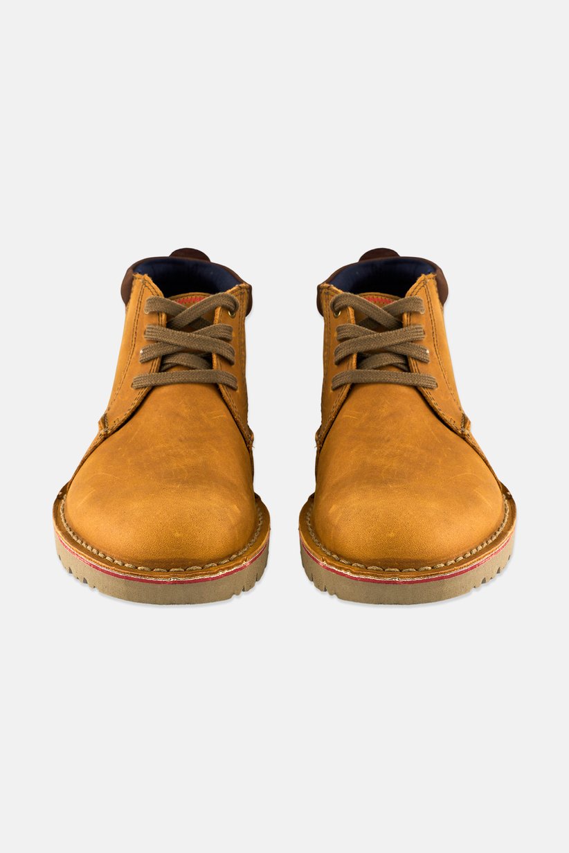 Men Vargo Lace Up Ankle Boots, Dark Tan 3