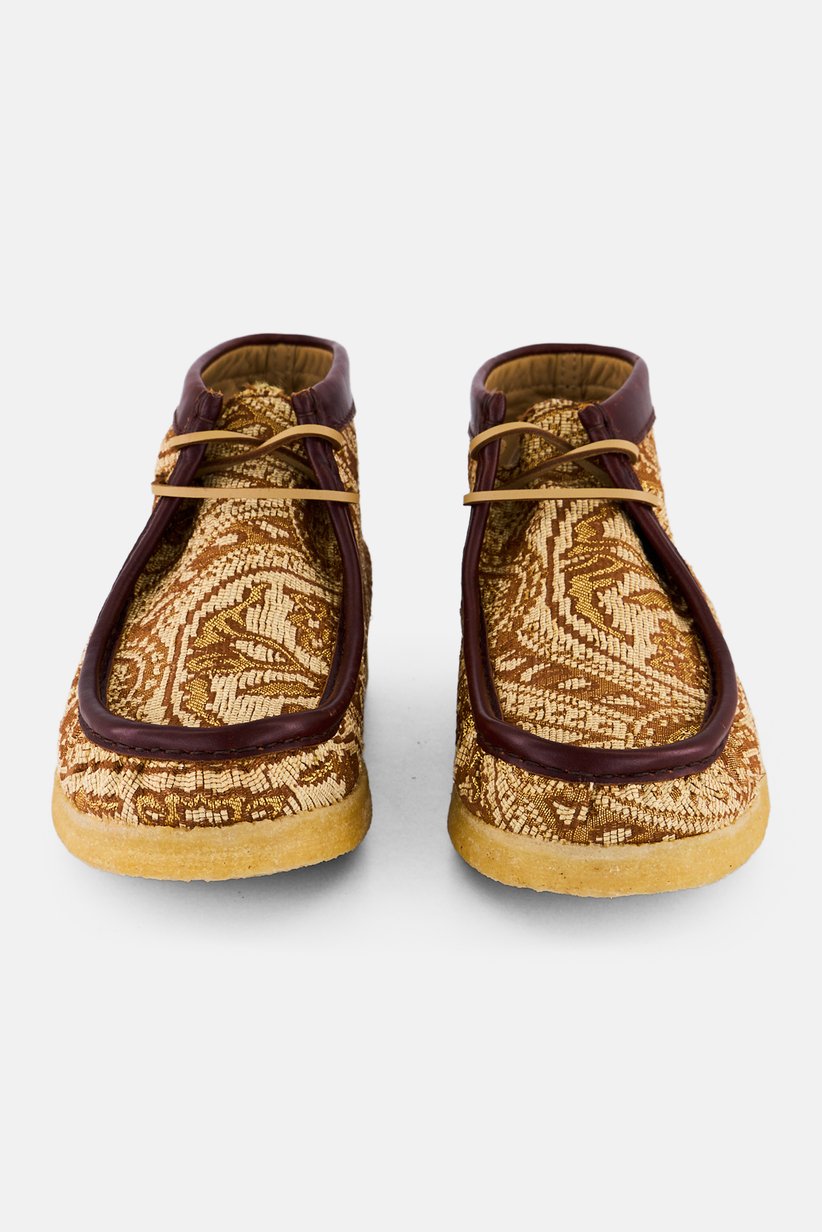 Men Standard Wallabee Lace Up Ankle Boots, Multicolor 3