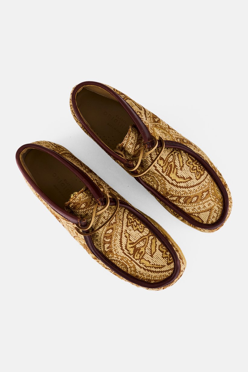 Men Standard Wallabee Lace Up Ankle Boots, Multicolor 4
