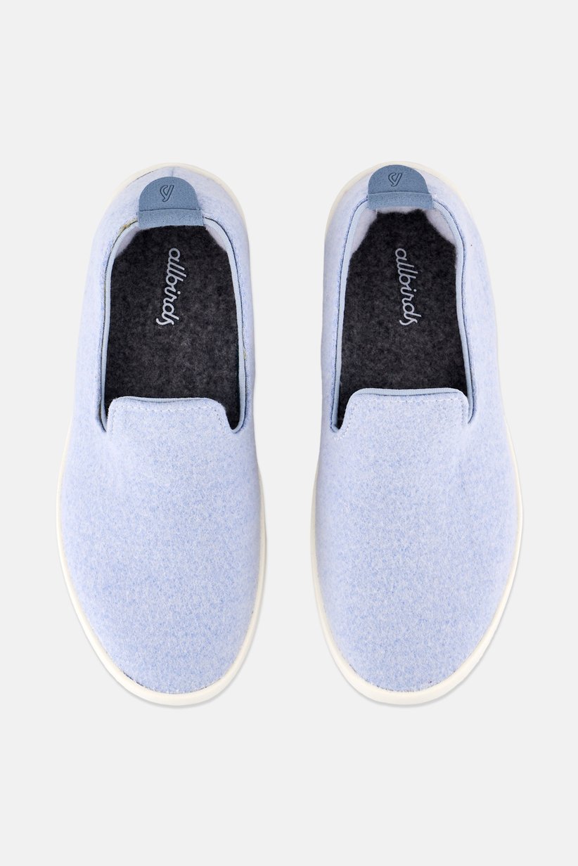 Buy Allbirds Women Wool Loungers Slip On Shoes, Light Blue  display picture 1