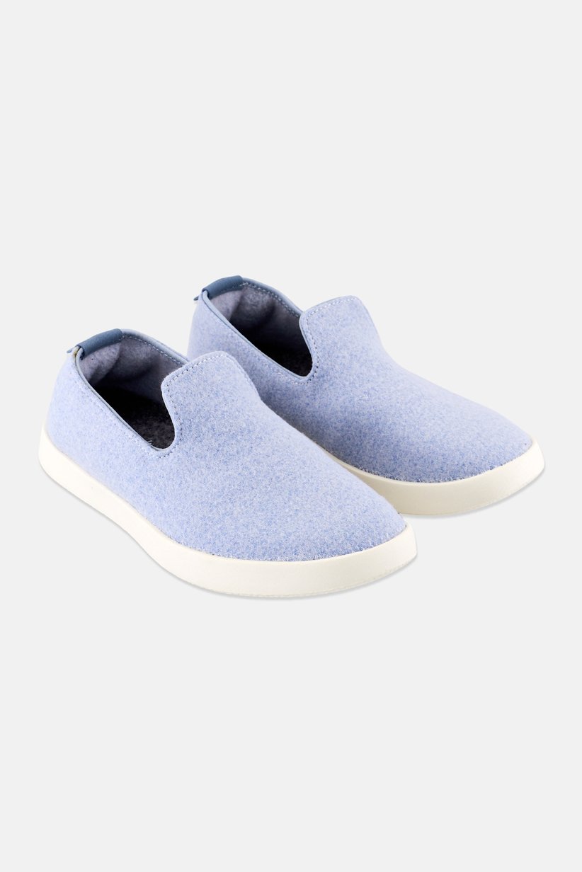Buy Allbirds Women Wool Loungers Slip On Shoes, Light Blue  display picture 3