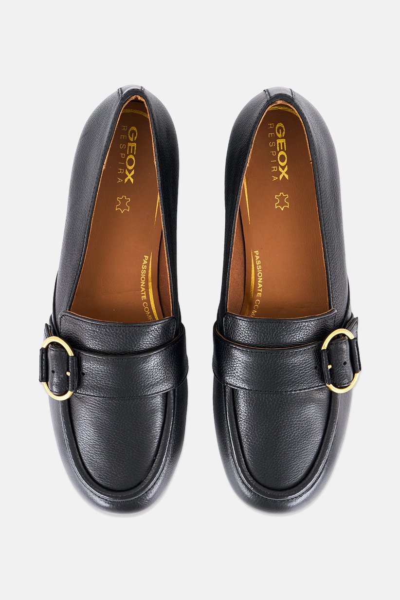Buy Geox Women Palmaria Slip On Loafers, Black Online  display picture 1