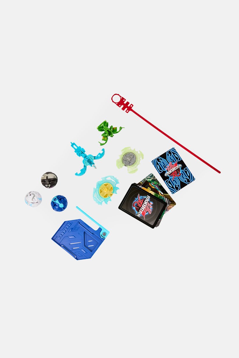 Spin Master Bakugan Battle Pack 5er-Set – Mit Special Attack Figuren, Karten & XL-Ripcord