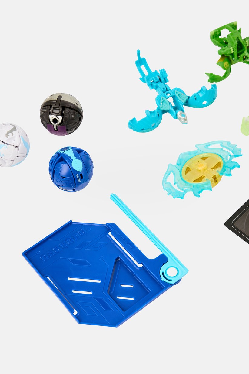 Spin Master Bakugan Battle Pack 5er-Set – Mit Special Attack Figuren, Karten & XL-Ripcord