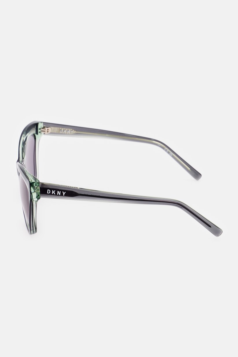 Buy DKNY Women DK543S-5516-310 Square Sunglasses, Green  display picture 1