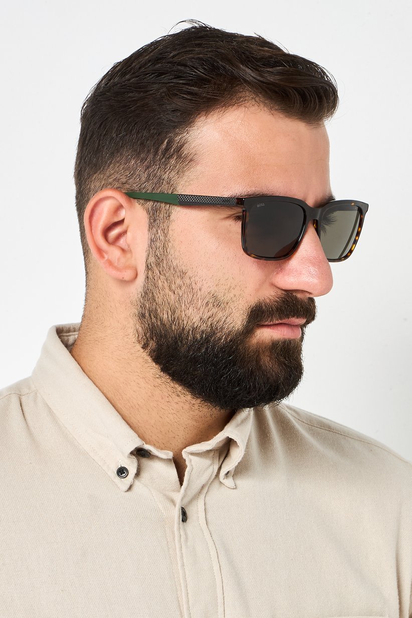 Buy Hugo Boss Boss Men 1579/S Square Sunglasses, Multicolor  display picture 3