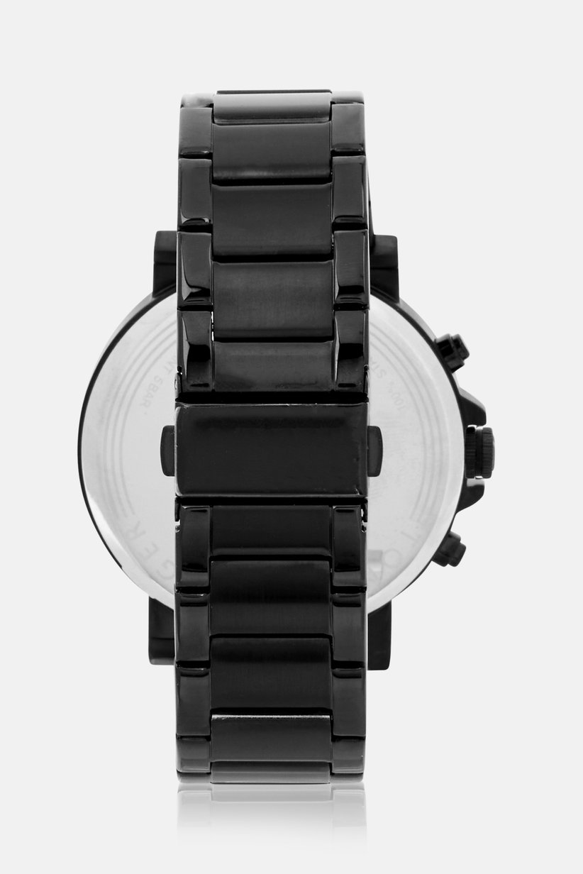 Men 1710383 Stainless Steel Analog Watch 46 mm, Black 3