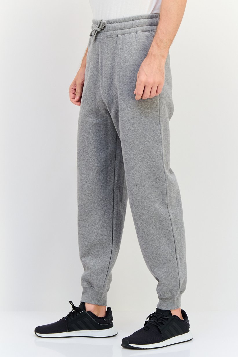 Calvin Klein Jeans Men Regular Fit Heather Sweatpants, Light Grey 3
