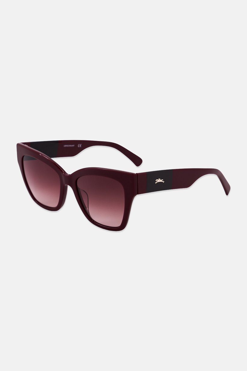 Longchamp Women\'s Deep Burgundy Cat-Eye Sunglasses Longchamp LO698S Sunglasses | FREE Shipping - Go-Optic.com main image 4