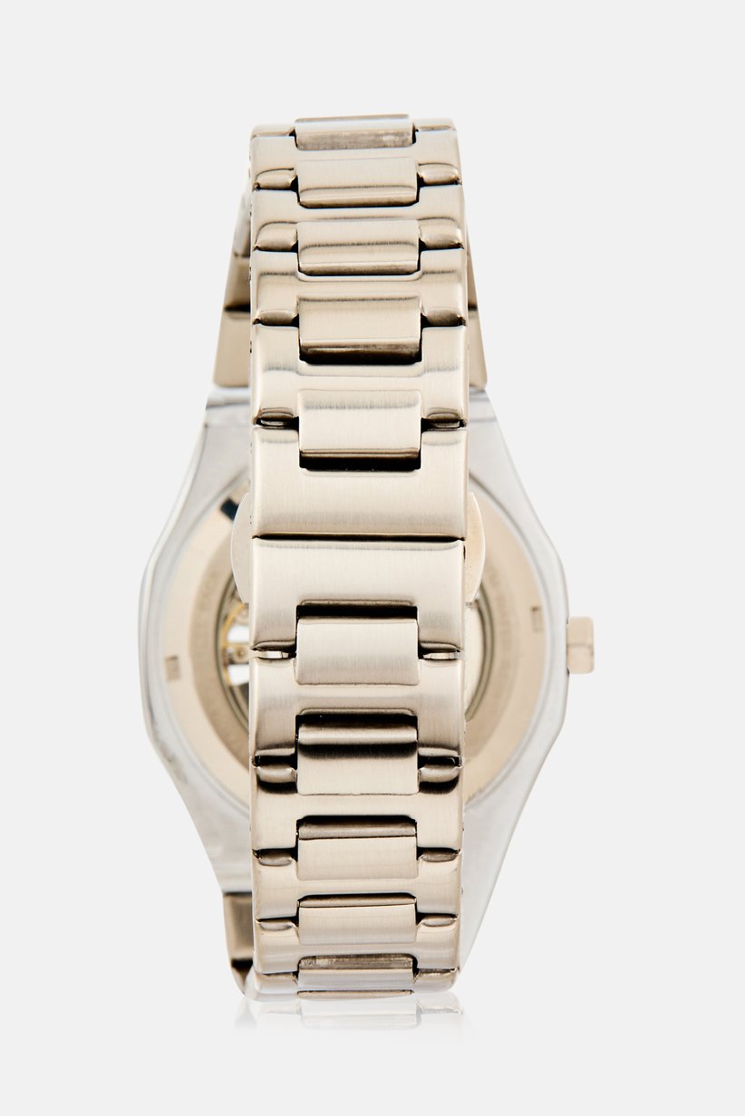 Men TW0597 Stainless Steel Analog Watch 40 mm, Silver 3