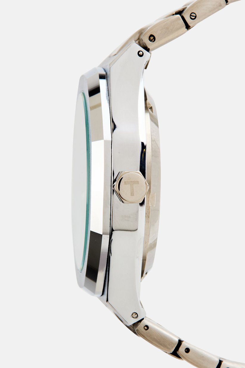 Men TW0597 Stainless Steel Analog Watch 40 mm, Silver 5