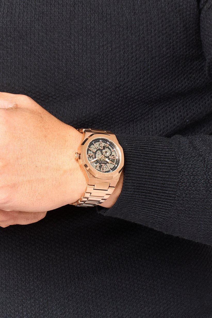 Men TW0597 Stainless Steel Analog Watch 40 mm, Rose Gold 2