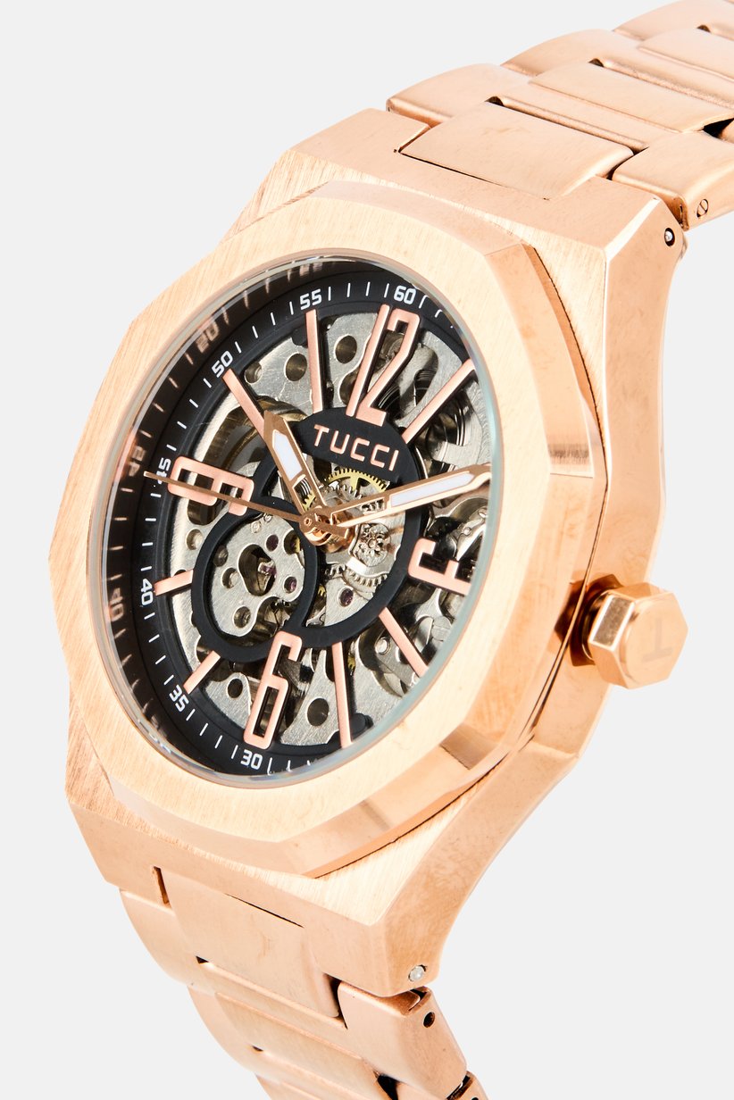 Men TW0597 Stainless Steel Analog Watch 40 mm, Rose Gold 4