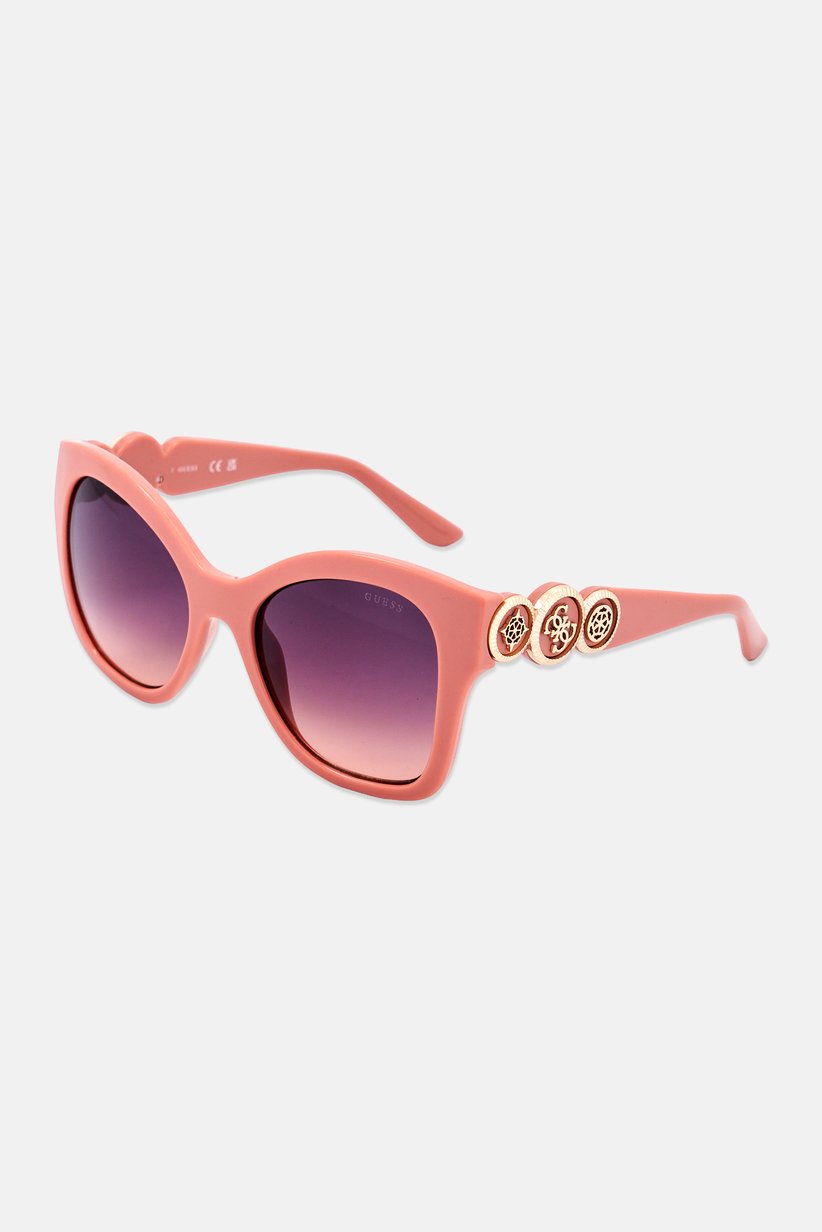 NWT Guess GU00197-72F Pink Oversized 55mm Sunglasses Buy Guess Women GU00197 72F Butterfly Sunglasses, Pink  main image 3