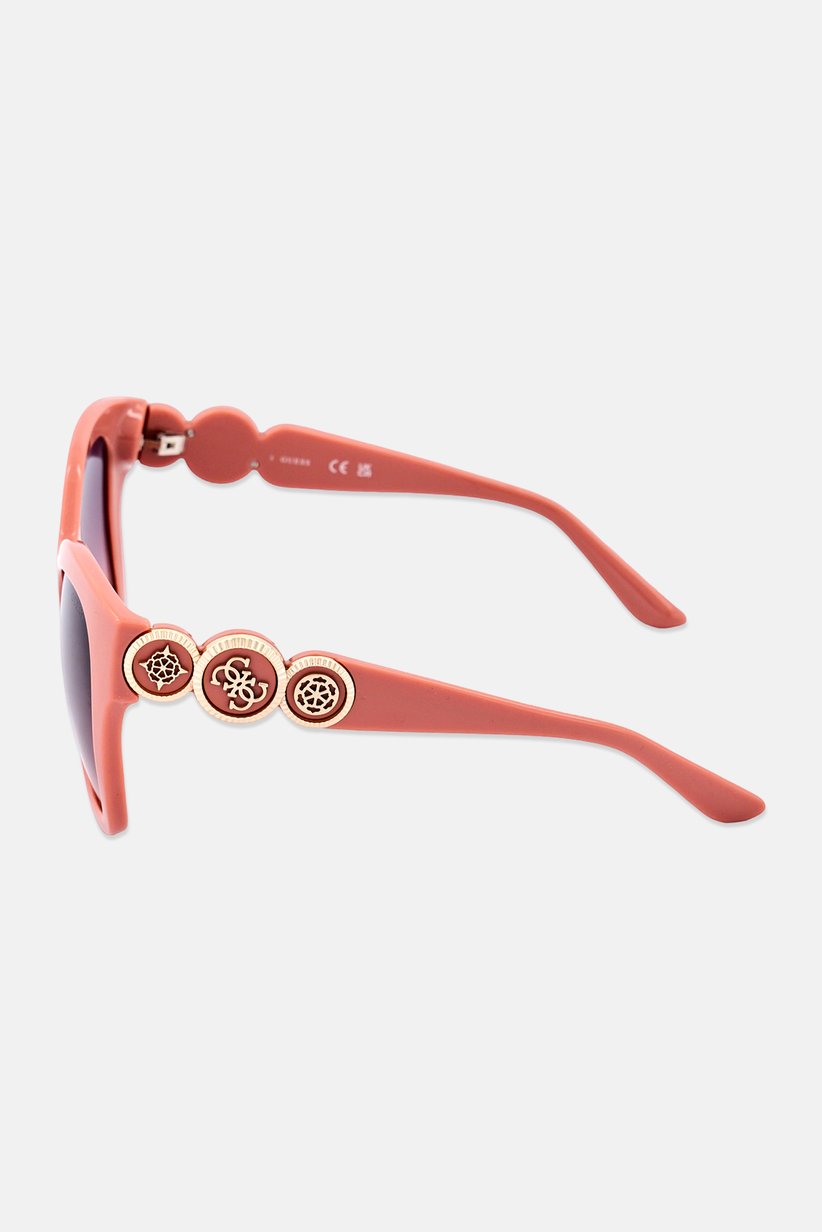 NWT Guess GU00197-72F Pink Oversized 55mm Sunglasses Buy Guess Women GU00197 72F Butterfly Sunglasses, Pink  main image 4