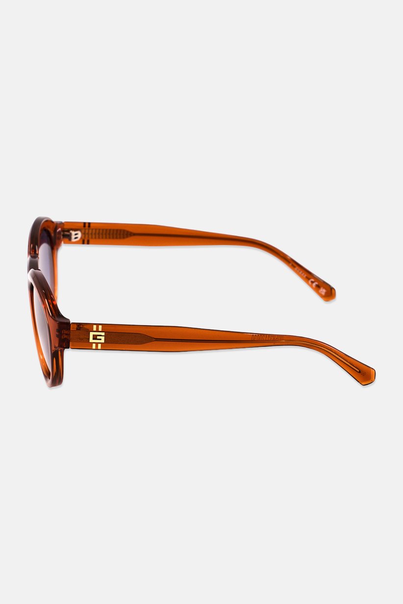 Buy Guess Men GU00205 48W Round Sunglasses, Brown Online  display picture 1