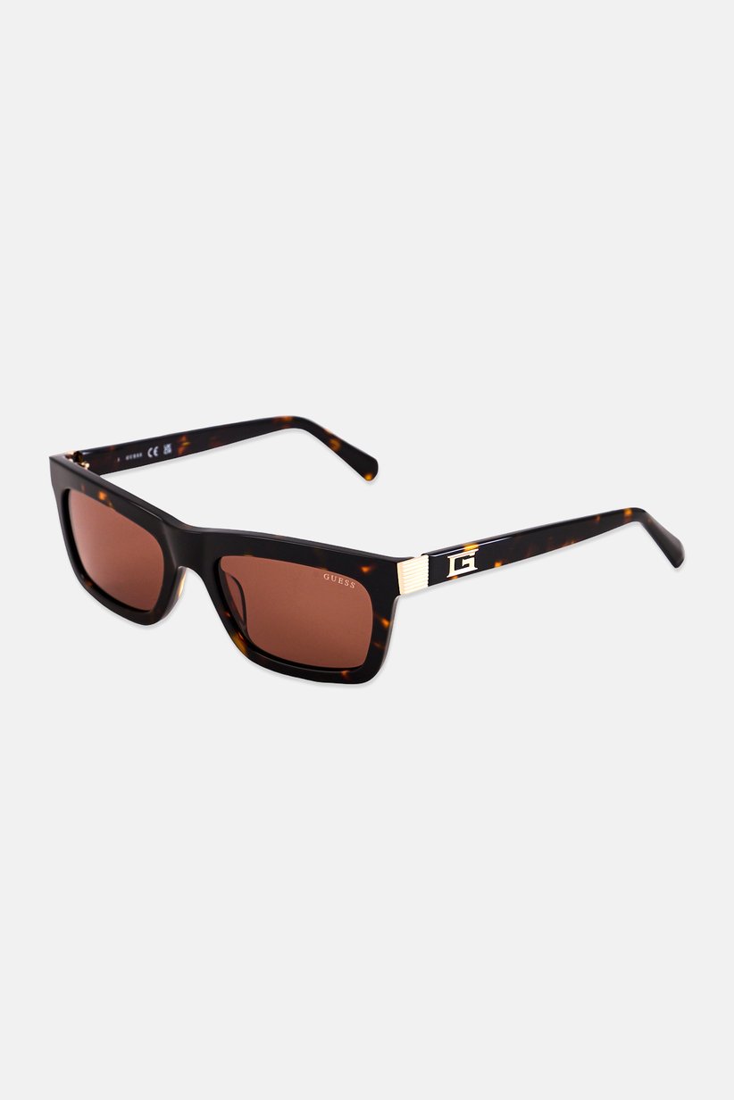 Buy Guess Men GU00212 52E Rectangular Sunglasses, Black  display picture 1