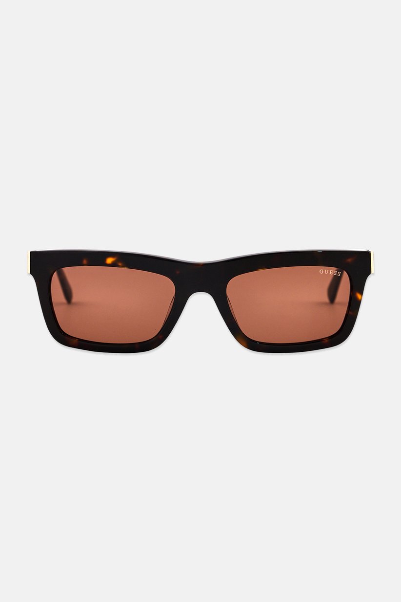 Buy Guess Men GU00212 52E Rectangular Sunglasses, Black  display picture 2