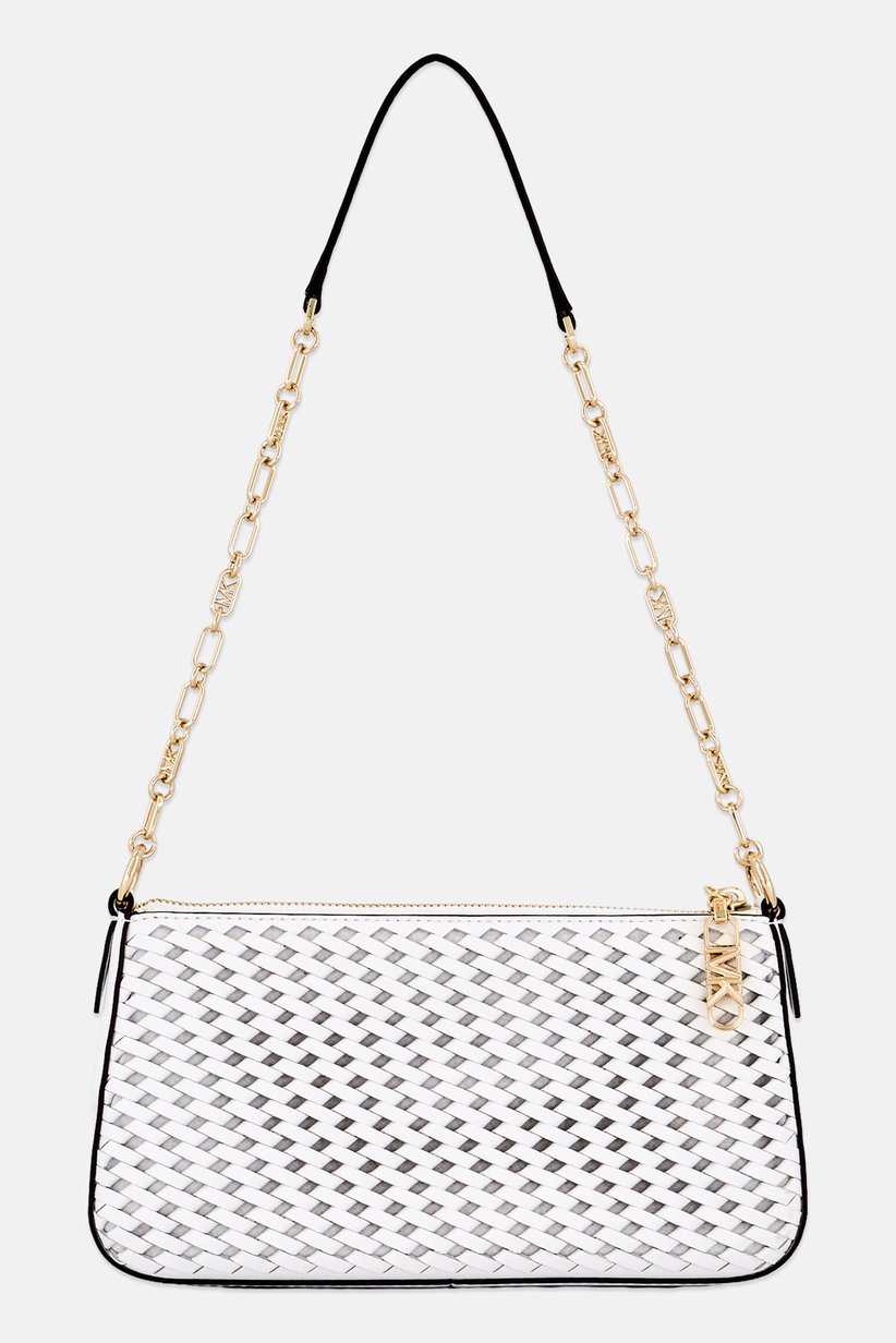 Buy Michael Kors Women Textured Shoulder Bag, White Online  display picture 2