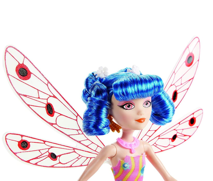 Mattel Mia And Me Shiva Puppe – Mit Beweglichen Flügeln, Goldfarbenem Haar & Blumengeschmücktem Kleid, Ab 3 Jahren