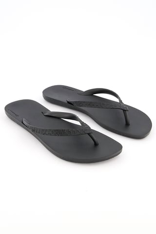 Men Slip On Flip Flop, Black