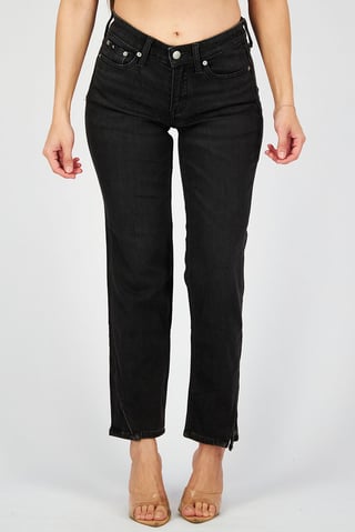 Calvin Klein Jeans Women Slim Fit Stretchable Jeans, Black