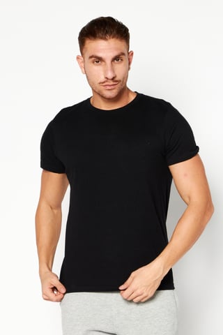 Polo Ralph Lauren Men Round Neck Short Sleeves Brand Logo T-Shirt, Black