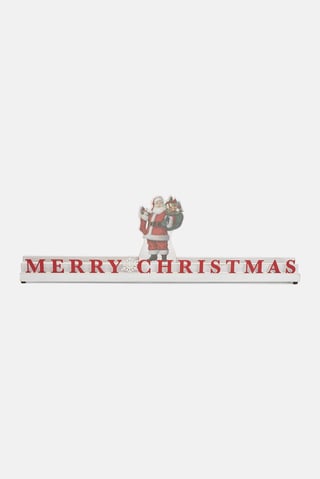 Merry Christmas Photo Card Holder, Red