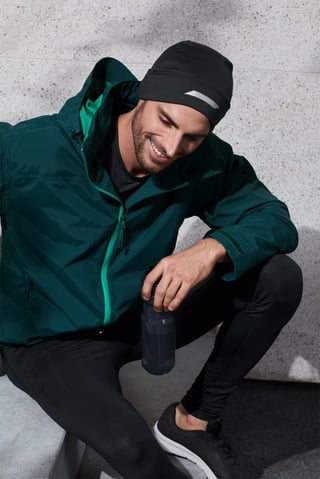 Men Thermal Performance Hat, Black