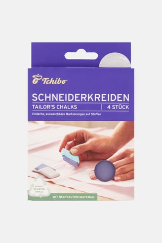 4 Pack Tailors Chalk, Lavender