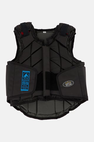 Kids Girl Riding Body Protection, Black