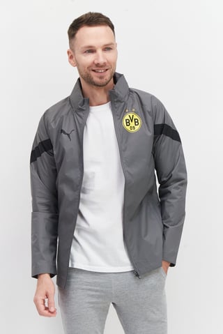 Men Sportswear Fit Long Sleeve Outdoor Jacket, Grey