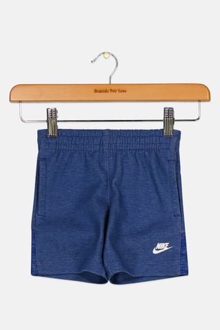 Toddlers Boy Brand Logo Outdoor Shorts, Blue