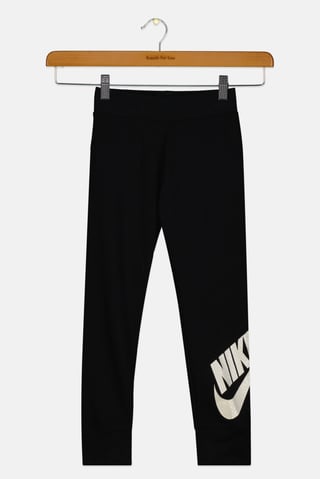 Kids Boy Sportswear Fit Outdoors Joggers Pants, Black