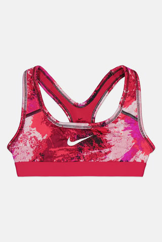 Kids Girl Sportswear Fit Brand Logo Training Bra, Multicolor