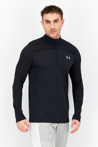 Men Sportswear Fit Long Sleeves Training Sweatshirts, Black