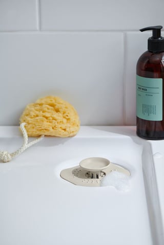 Sink Food Catcher Strainer Plug, Beige