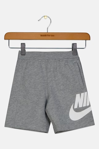 Toddlers Boy Brand Logo Shorts, Grey