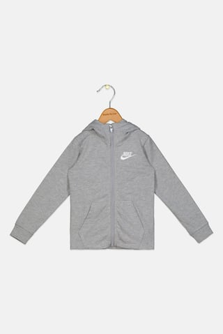 Kids Boy Long Sleeves Outdoor Sweatshirt, Grey