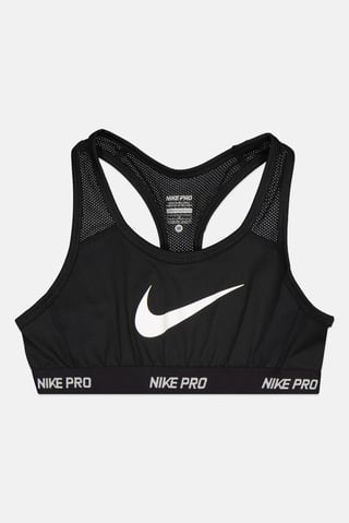 Kids Girl Sportswear Fit Non Padded Training Sports Bra, Black