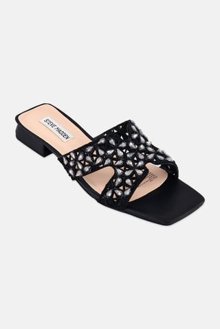 Women Wallisa Slip On Sandals, Black