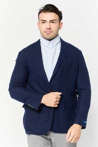 Polo Ralph Lauren Men Modern Fit Solid Casual Blazer, Navy