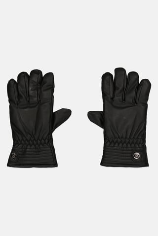 Men 1 Pair Plain Gloves, Black