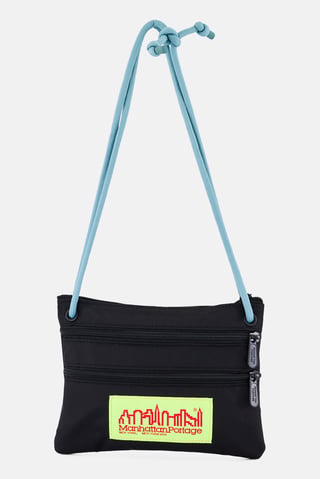 Women Brand Logo Mini Cross Body Bag, Black