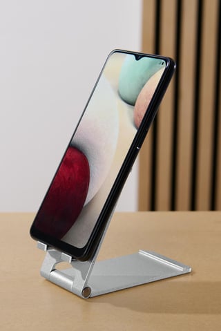 Smartphone and Tablet Stand, Silver