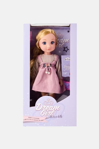Dream Girl Fashion Doll Set, Multicolor