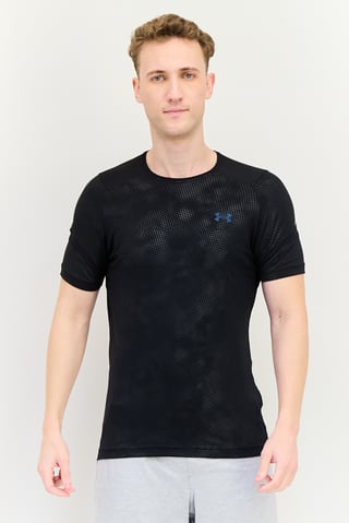 Men Sportswear Fit Short Sleeve Training T-Shirts, Black