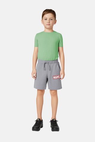 Marvel x Sinsay Kids Boy Graphic Print Shorts, Grey