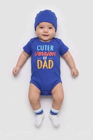 Toddlers Boy 3 Pieces Graphic Print Bodysuit And Socks With Hat Set, Multicolor